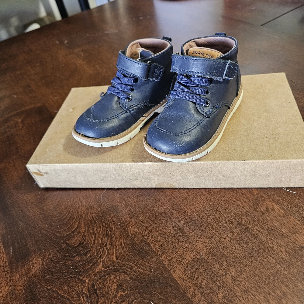 Stride Rite Dark Blue Kids Boots